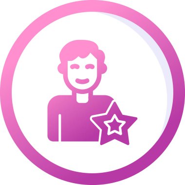 Tecrübe Ağı simgesinin vektör çizimi 