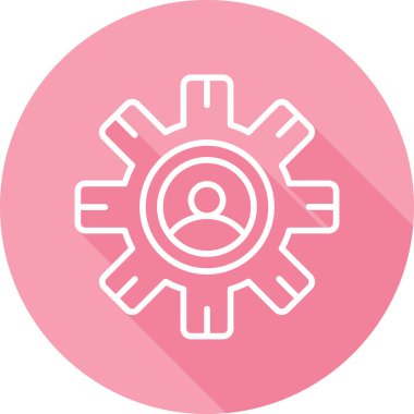 user icon, vector illustration simple design