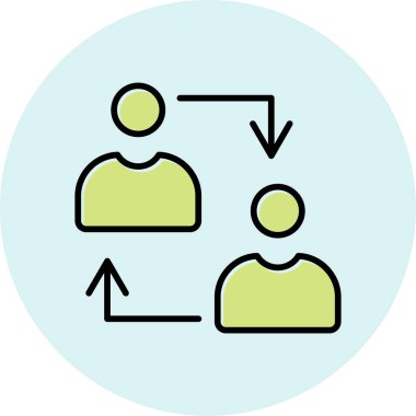 Web simgesi vektör illüstrasyonunu transfer et 