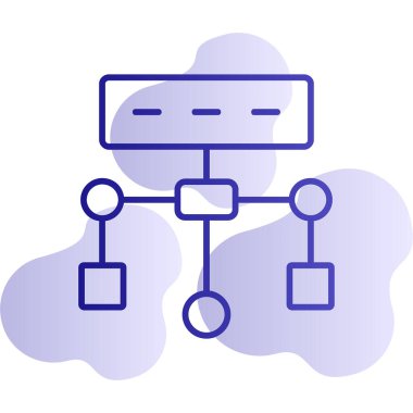vector illustration of modern Algorithm icon            