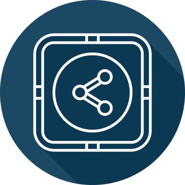 Web simgesini basit bir illüstrasyonla paylaş 