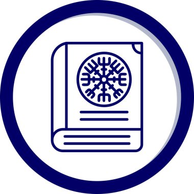 kitap simgesi, vektör illüstrasyonu basit tasarım