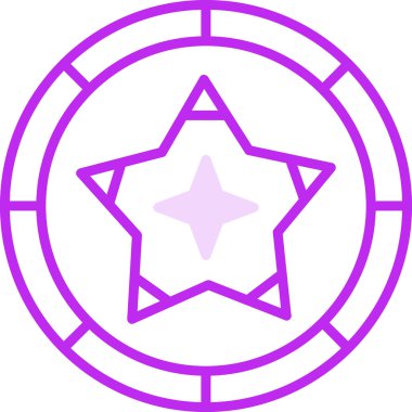 star web icon simple illustration 