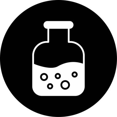 Zehir. Web simgesi basit illüstrasyon        