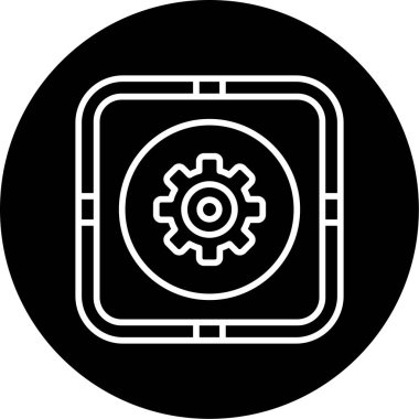 Simge, vektör illüstrasyonu basit tasarım