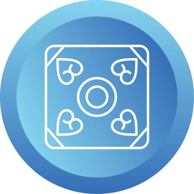 Döşeme. Web simgesi basit illüstrasyon