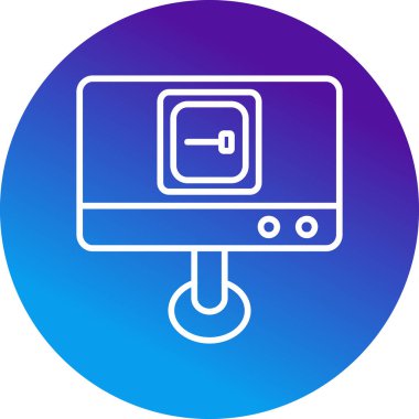 Giriş. Web simgesi basit tasarım