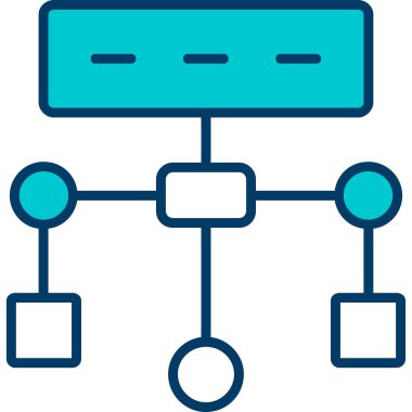 vector illustration of modern Algorithm icon            