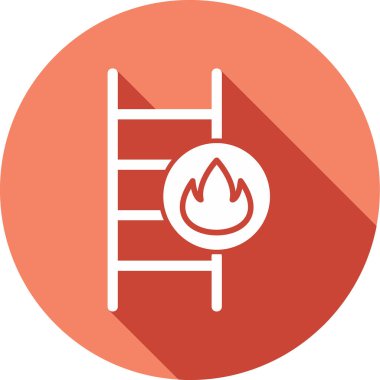 Merdiven simgesi çizimini ateşle                   