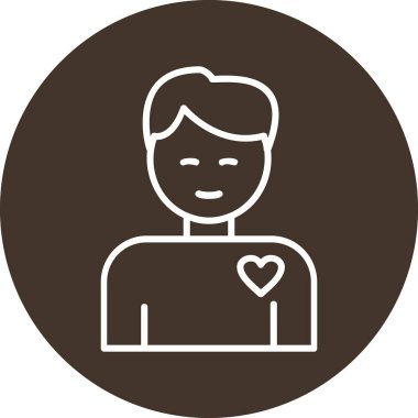 Gönüllü ağ simgesi basit illüComment