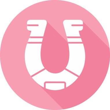 At nalı. Web simgesi basit illüstrasyon 