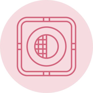 Karşıtlık ağ ikonu vektör illüstrasyonu