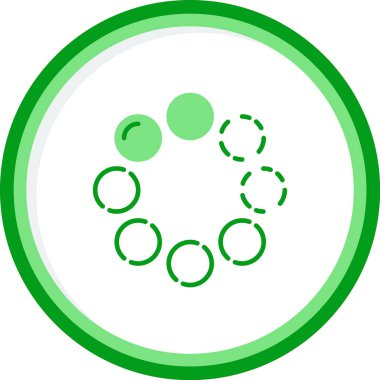 Simge yükleme vektör illüstrasyonu 