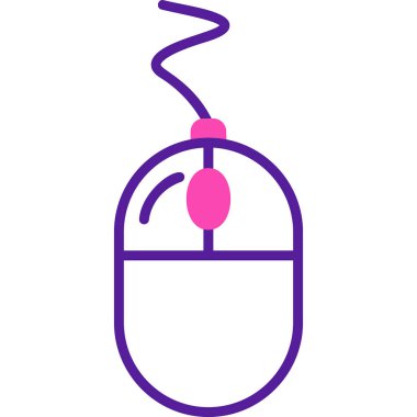 Fare tıklama simgesi. Basit resimleme