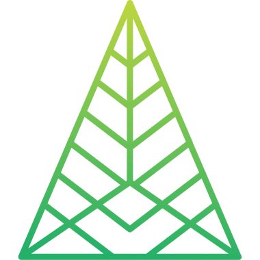 Piramit ağ simgesi vektör illüstrasyonu