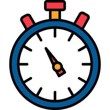 Kronometre simgesi çizimi