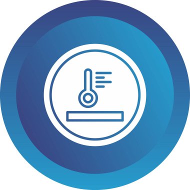 Termo Düzenleme Ağ ikonu vektör çizimi