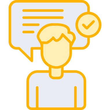 Karar Web simgesi vektör illüstrasyonu oluşturma