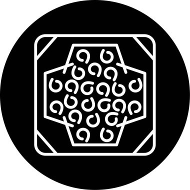 Döşeme. Web simgesi basit illüstrasyon