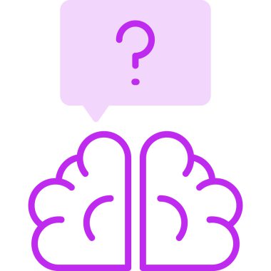 Quiz web simgesi vektör illüstrasyonu