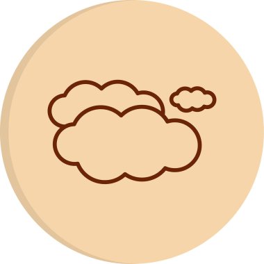 bulut vektörü resimleme tasarımı 