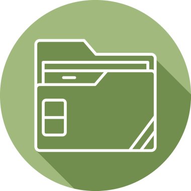 dizin simgesi, vektör illüstrasyonu basit tasarım