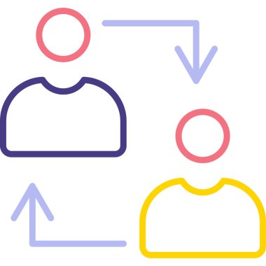 Web simgesi vektör illüstrasyonunu transfer et 