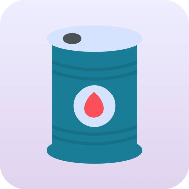 Petrol varil simge vektör çizim