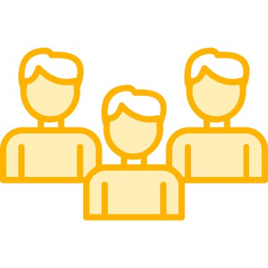 vector illustration of Group people icon 