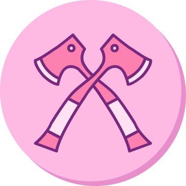 Baltalar. Web simgesi basit illüstrasyon