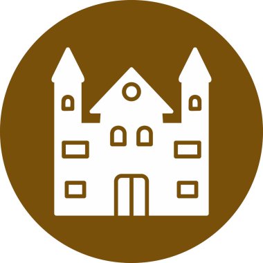 Castle vektör resimleme tasarımı