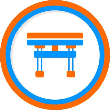 Torii Kapı Simgesi, Japon Kapısı, Vektör İllüstrasyonu 