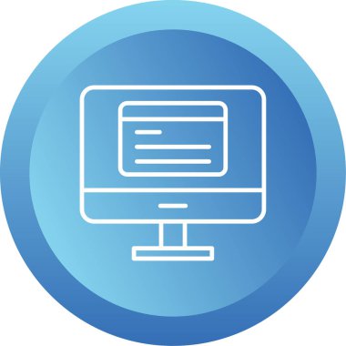 Simge kodlanıyor. Yazılım Geliştirme İşareti, Vektör İllüstrasyonu 