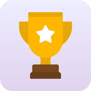 ödül web simgesi basit illüstrasyon