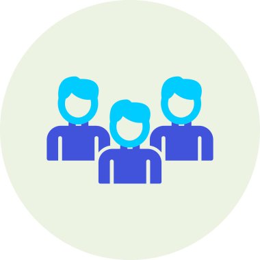 vector illustration of Group people icon 