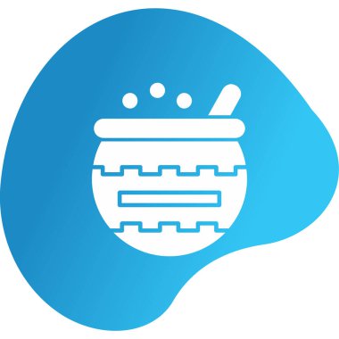 Kazan var. Web simgesi basit illüstrasyon