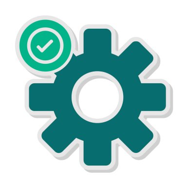 Web simgesi basit illüstrasyon ayarlanıyor