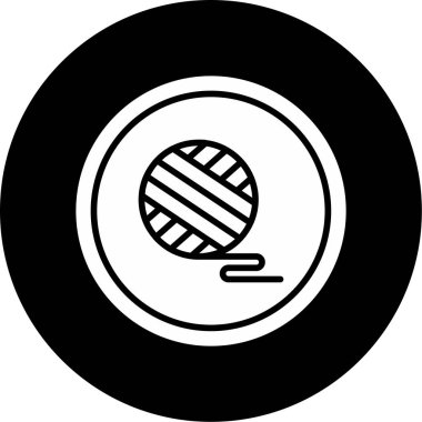 Yün ağ ikonu vektör illüstrasyonu