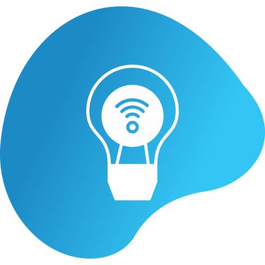 ampul simgesi, vektör illüstrasyonu 