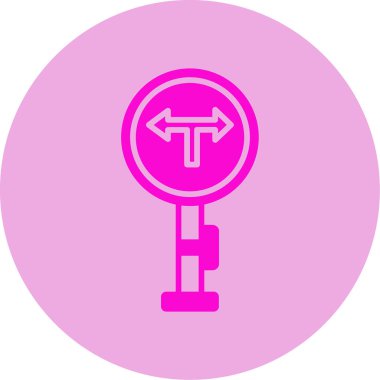 Ok Sağ simgesinin vektör illüstrasyonu