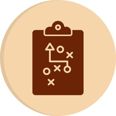 Basit illüstrasyon web simgesi planlama 