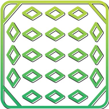 Döşeme. Web simgesi basit illüstrasyon