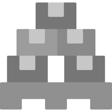 paletler web simgesi vektör illüstrasyonu