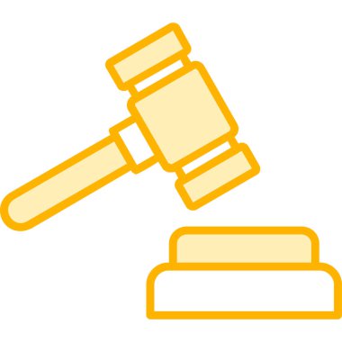 Adalet simgesi vektörünün çekici