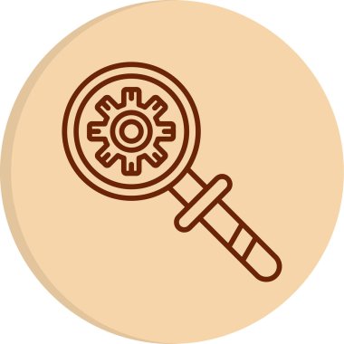 vektör Arama Web simgesi illüstrasyonu 