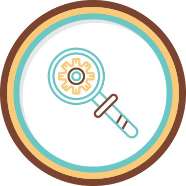 vektör Arama Web simgesi illüstrasyonu 