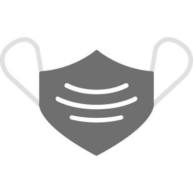 Bir maskenin vektör illüstrasyonu 