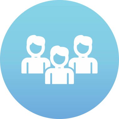 vector illustration of Group people icon 