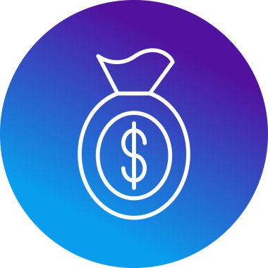 Yatırım simgesi vektör illüstrasyon tasarımı 