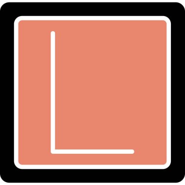 Simge, eğitim düğmesi, vektör illüstrasyonu öğreniliyor 